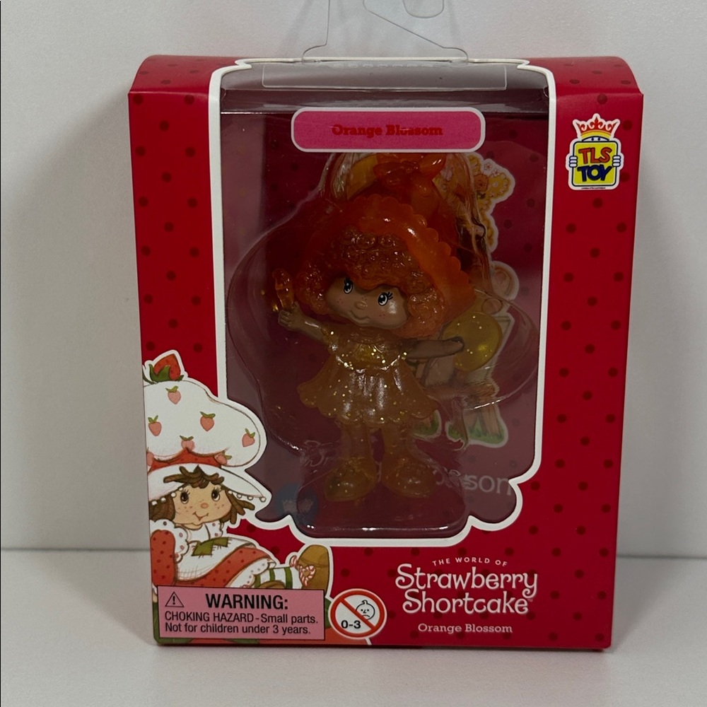 Strawberry Shortcake Mini Figurine - orange Blossom